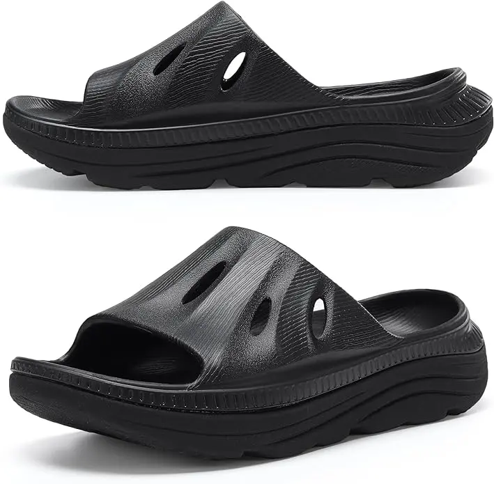 Womens Recovery Sandals Mens Comfortable Athletic Slides  display picture 1