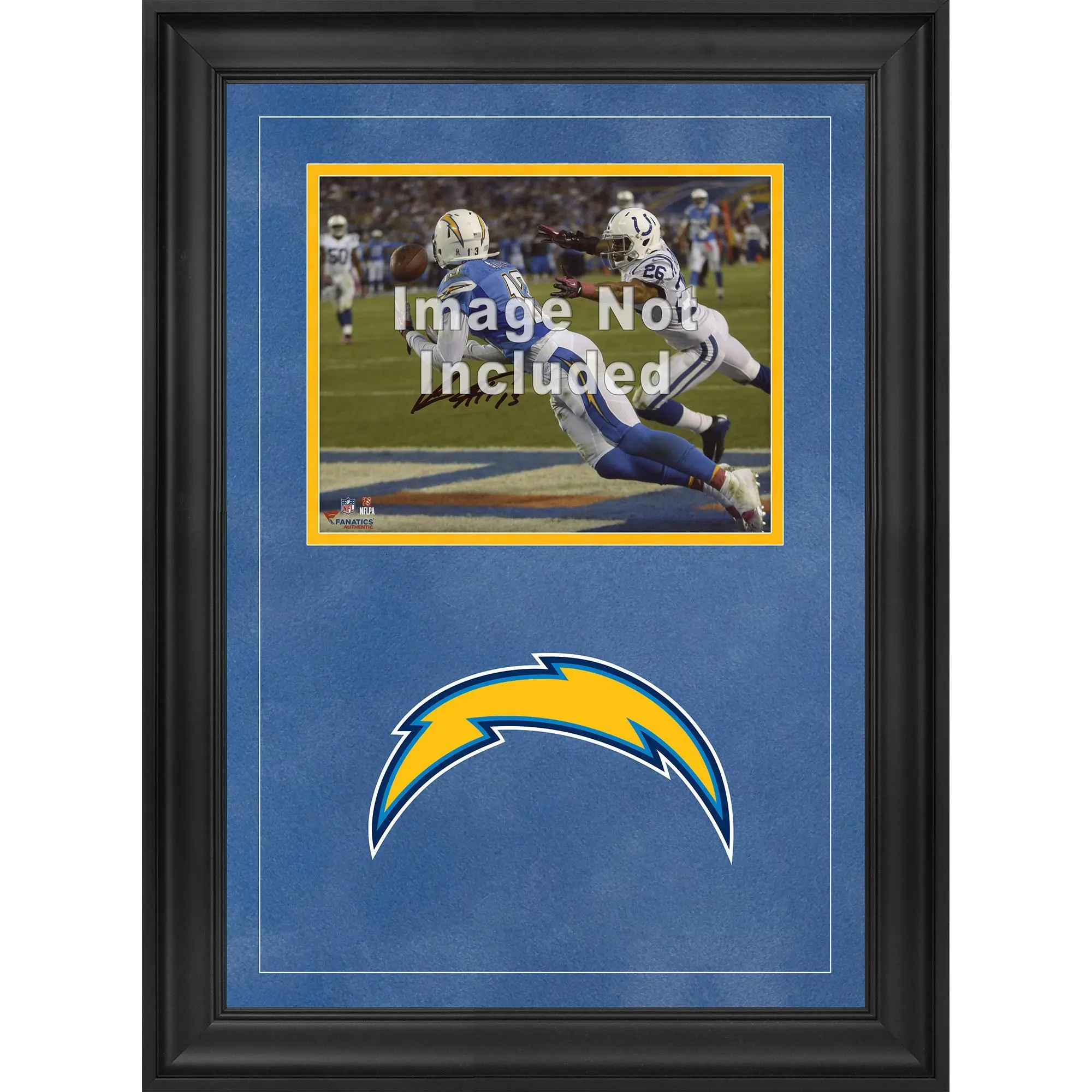 Los Angeles Chargers Deluxe 8" x 10" Horizontal Photograph Frame with Team Logo