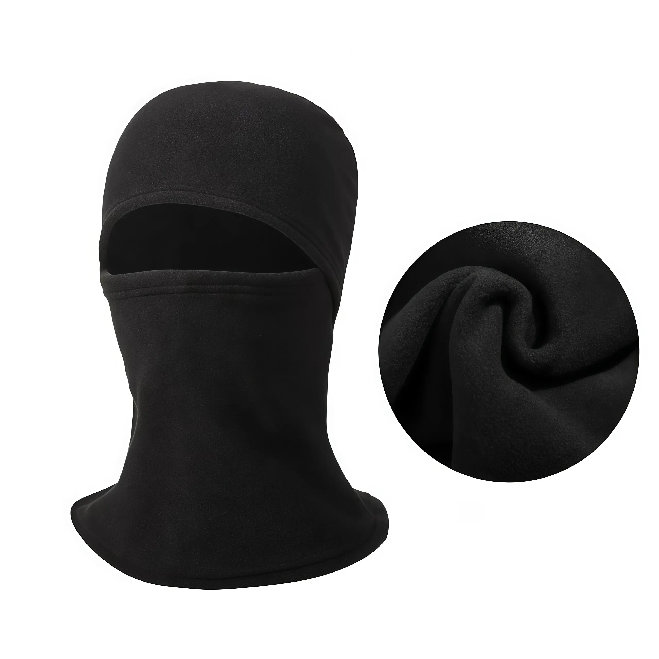 Winter Fleece Balaclava Ski Mask for Men & Women, Warm Face Cover and Neck Warmer, Cold Weather Hood for Hiking, Cycling & Outdoor Activities
