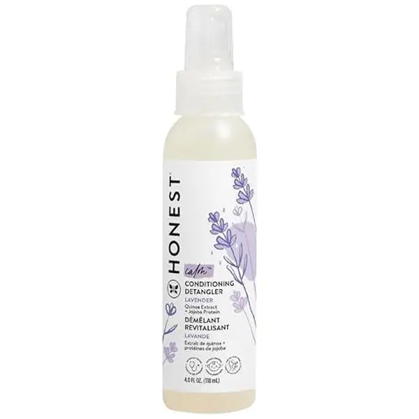 The Honest Company Hair Detangler, Hypoallergenic, Lavender Calm, 4 fl oz