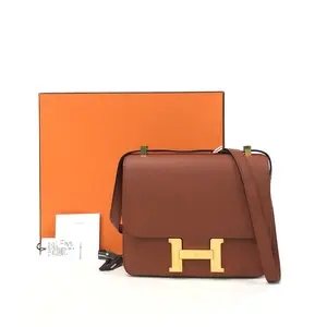 Pre-owned HERMÈS Leather Shoulder Bags 8.66'' 2016 R11489 Shoulder Bag C1361082426 0526 T1 Qiqi