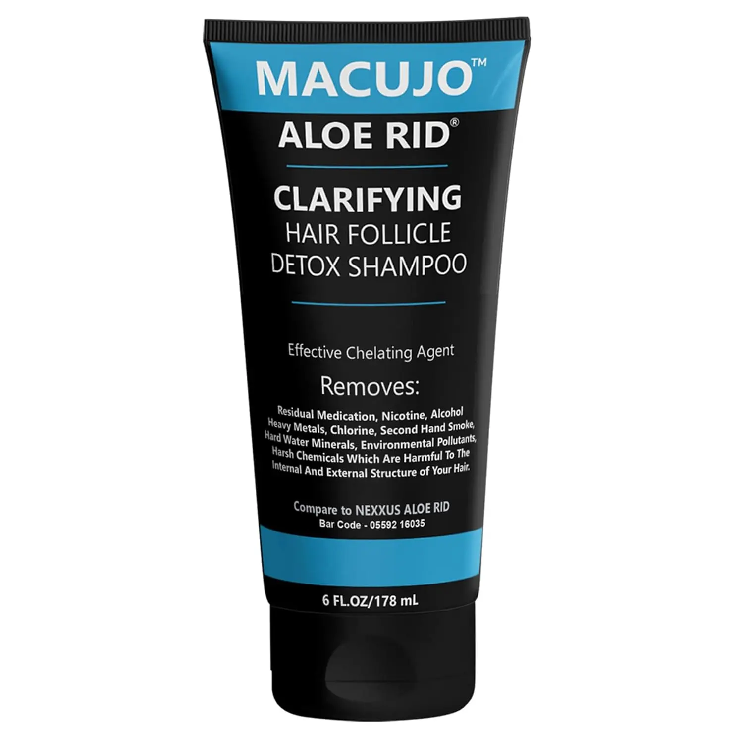 Macujo Aloe Rid Clarifying Hair Follicle Detox Shampoo - 6 FL.OZ/178 mL,  Effective Chelating Agent for Pollutants & Residual Medications, Haircare  Cleanser - TikTok Shop