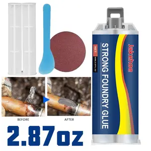 Strong Foundry Glue Heavy Duty AB Metal Repair Glue Weld Adhesive 85ml, Permanent Bonding for Metal Plastic Ceramic & More