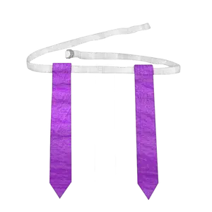 Purple 2 Flag Football Belts