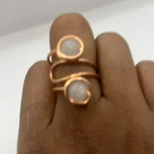 Selenite adjustable ring