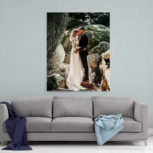 AOYADA Personalized Custom Canvas Prints: Photo On Canvas (Framed ) Transform Your Photos into Stunning Framed Wall Art Digitally Printed Photo To Canvas Ideal for Home Decor Gifts Keepsakes