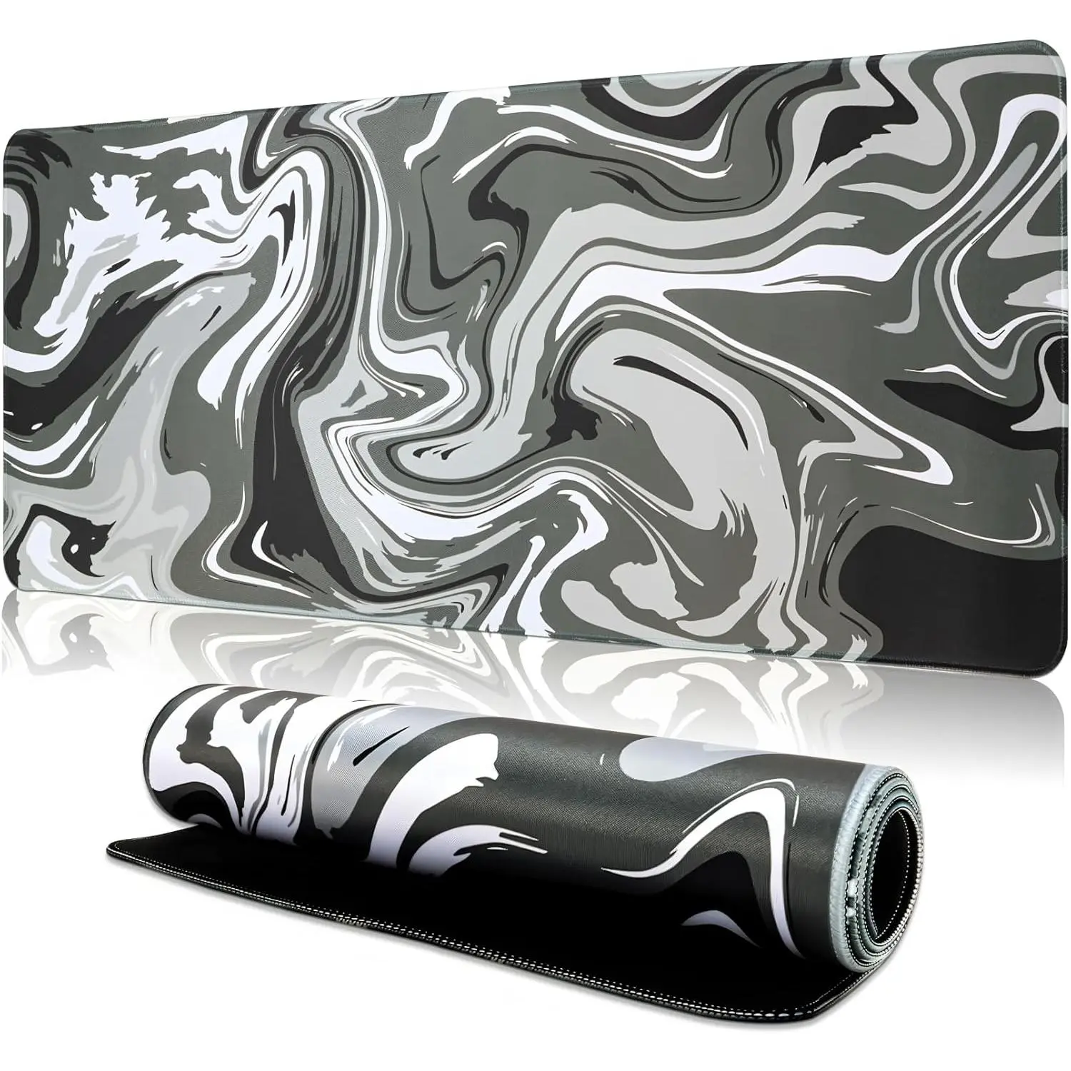 Black Gray Fluid