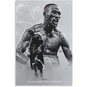 Terence Crawford Boxing Poster (5) Canvas Wall Art Poster Decorative Bedroom Modern Home Print Picture Artworks Posters