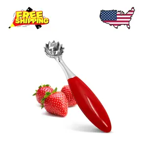 Strawberry Huller, Remove Stems with Precision and Ease, Ergonomic Handle