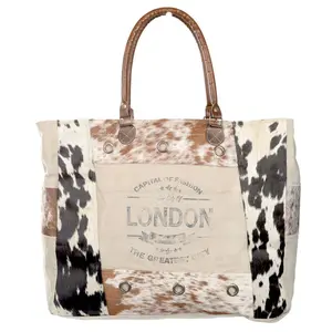 Clea Ray Canvas Bags & Clothing - Capital Of Fashion London Tote Bag