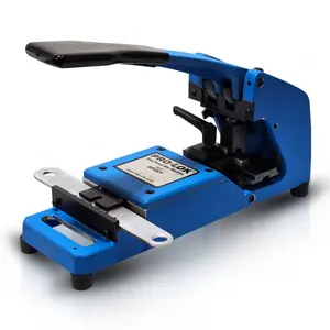 PRO-LOK 07-Degree Blue Punch Key Machine (BP201ME07) - Fast, Accurate Tool for Factory Original and Medeco Keys, Factory Original Keys