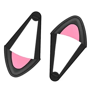 1Pair Attachable for Cat Kitty Ears Lovely Accessory for Gaming Headset