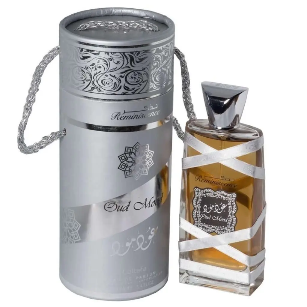 Lattafa Oud Mood Reminiscence Eau de Parfum – 100ml (3.4oz) | Unisex Arabic Oud Fragrance | Warm, Spicy & Long-Lasting Scent | Perfumes Arabia