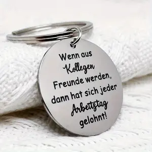 A Keychain Gift In German For A Colleague
