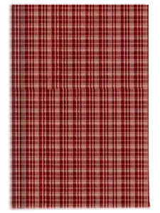 Marsala and Khaki Plaid Journal