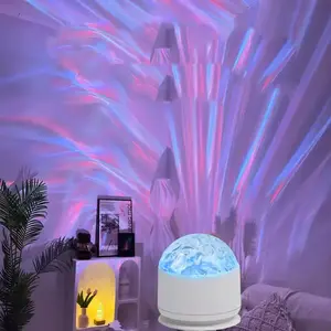 Star Projector with Remote Control, Ocean Wave & 3D Water Ripple Galaxy Night Light for Bedroom Ceiling, Romantic Ambient Mood Lighting, Kids Room Decor, Relaxation Lamp, Christmas & Birthday Gift