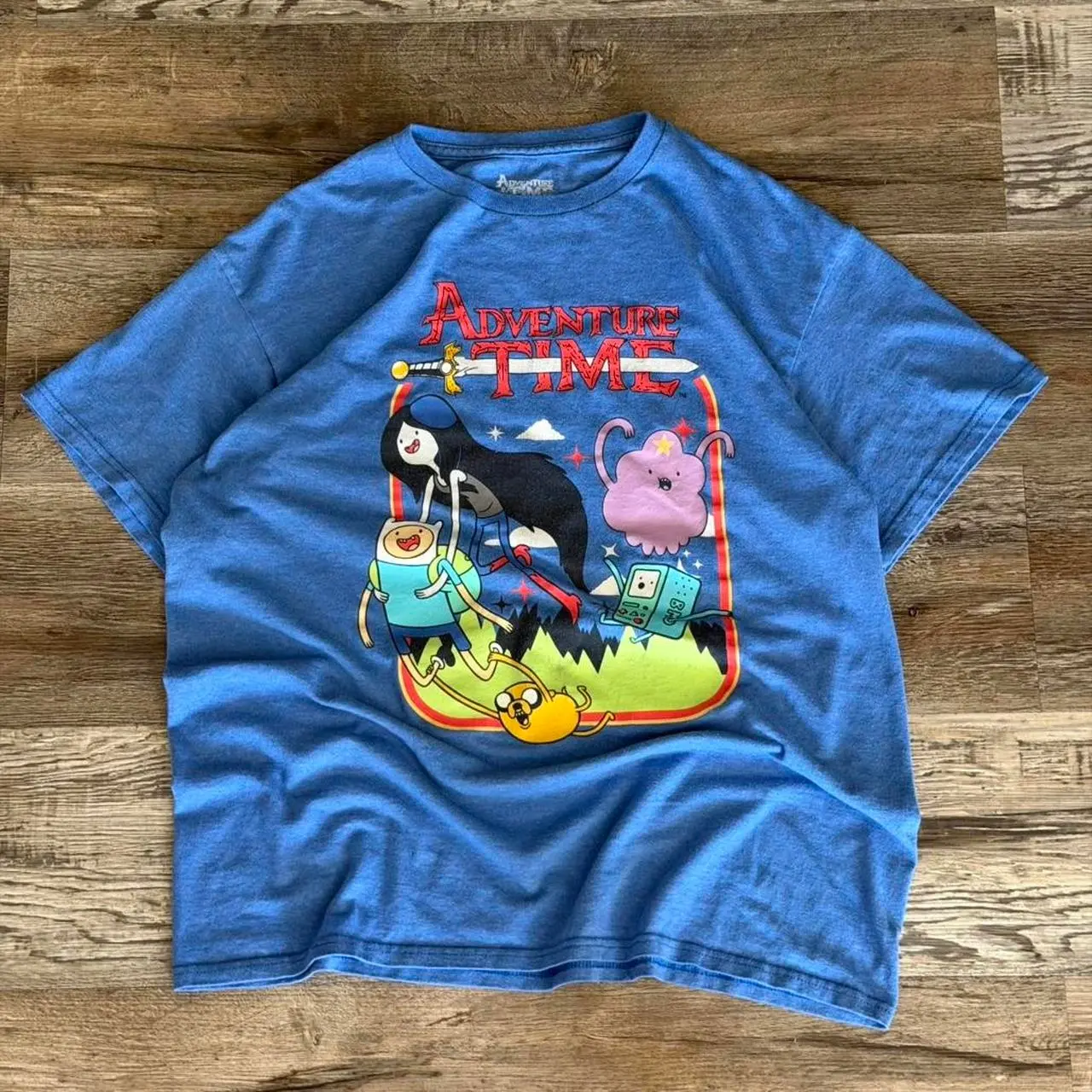 Fun and Colorful Cartoon Adventure Graphic Tee, Retro Animation Character Shirt, Fantasy Adventure Unisex T-Shirt, Vintage Cartoon Style Tee, Nostalgic Graphic Streetwear Gift
