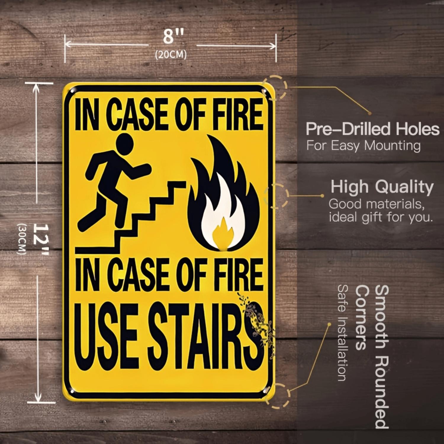 Set of Five Humorous Office Cubicle Signs Vintage Metal Wall Decor Gifts for Home Bar Farm Room Plaque 8x12 Inches