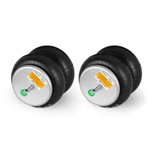2 pack of TORQUE Double Convoluted Air Spring Bag (Replaces Firestone 6897, W01-358-6897, Goodyear 2B9-229, Watson & Chalin AS0058 AS0058S) (2 x TR6897)