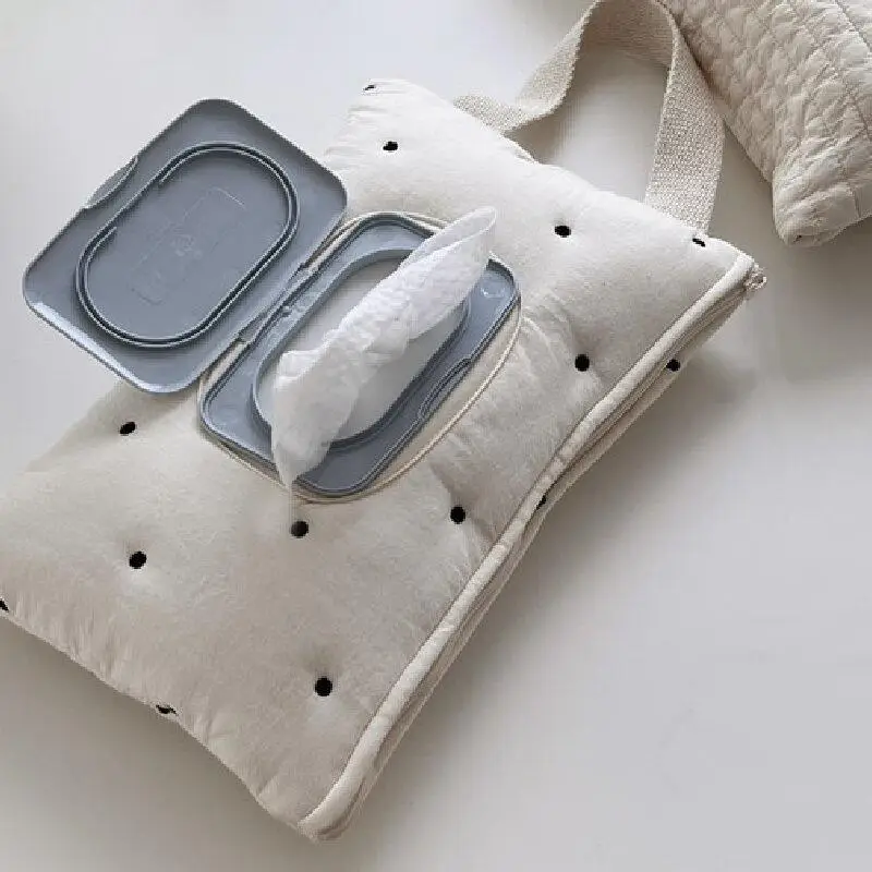 Cartoon Baby Wipes Storage Bag, 1 Count Portable Flip Top Wipes Holder, Wet Wipes Storage Container for Home & Travel, Baby Essentials