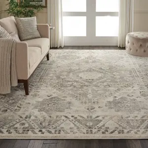 Nourison Fusion Boho Medallion Indoor Rug, Antique-Inspired Ethnic Area Rug, Antique-Inspired Area Rugs, Ethnic Area Rugs