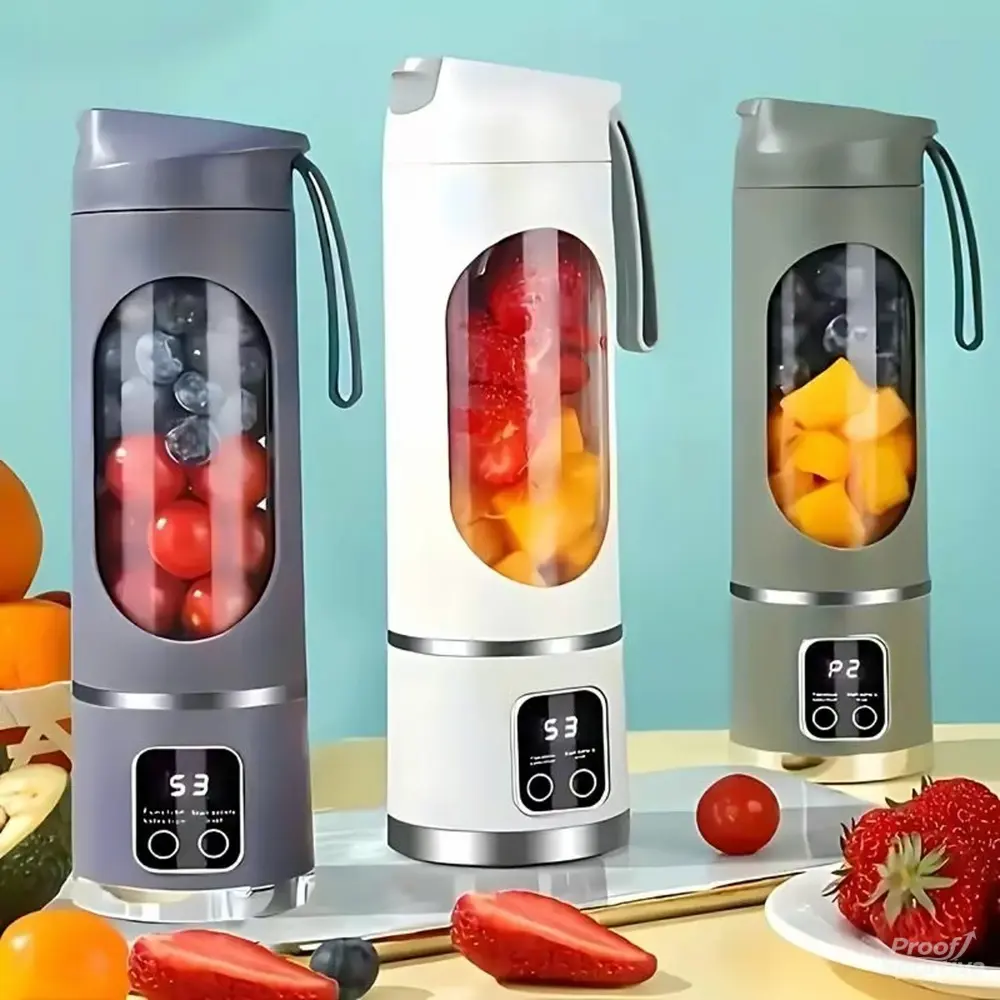 Portable Digital Multimode Juicer Blender – with Smart LED Display and Leak-Proof Design, Ideal for Smoothies, Juices, Shakes & Healthy Lifestyle