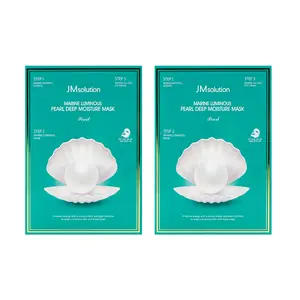 JMsolution Korean Pearl Deep Hydration Mask - 20 Pack | Anti-Aging, Brightening & Firming Face Mask