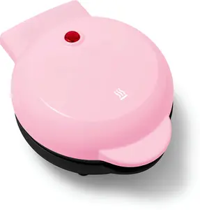 1.5-Inch Mini Waffle Maker Portable Electric Round Waffle Maker Grill Machine for Individual Pancakes, Cookies, Eggs Individual Waffles, Paninis, Hash browns & other on the go Breakfast, Lunch & Snacks