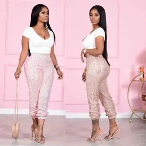 Sequins Bling Jogger Pants
