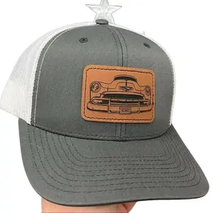 1952 Chevy Trucker Hat  Leather Patch Richardson 112