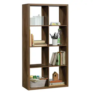 Sauder Miscellaneous Storage 8-Cube Bookcase - Stylish 8-Cubbyhole Organizer for Books & Decor - Open-Shelf Design for Easy Access