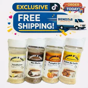 Corona D’Cafe Variety (4 pack) flavored toppings Sweetener