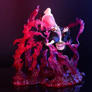 Demon Slayer Kamado Nezuko PVC Handwork Model Sculpture | Collectible Toy Figure | Desktop Decoration Ornament | Kids Birthday Gift | Best Anime Gift 2026