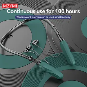 MZYMI  Trend Sports Earphones HIFI Sound Quality Music Fashionable Earplugs Noise Reduction Wireless  Connection Long Battery Life Android IOS Universal