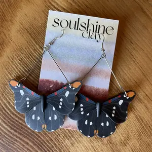 California Sisters Butterfly Earrings - Soulshine Clay