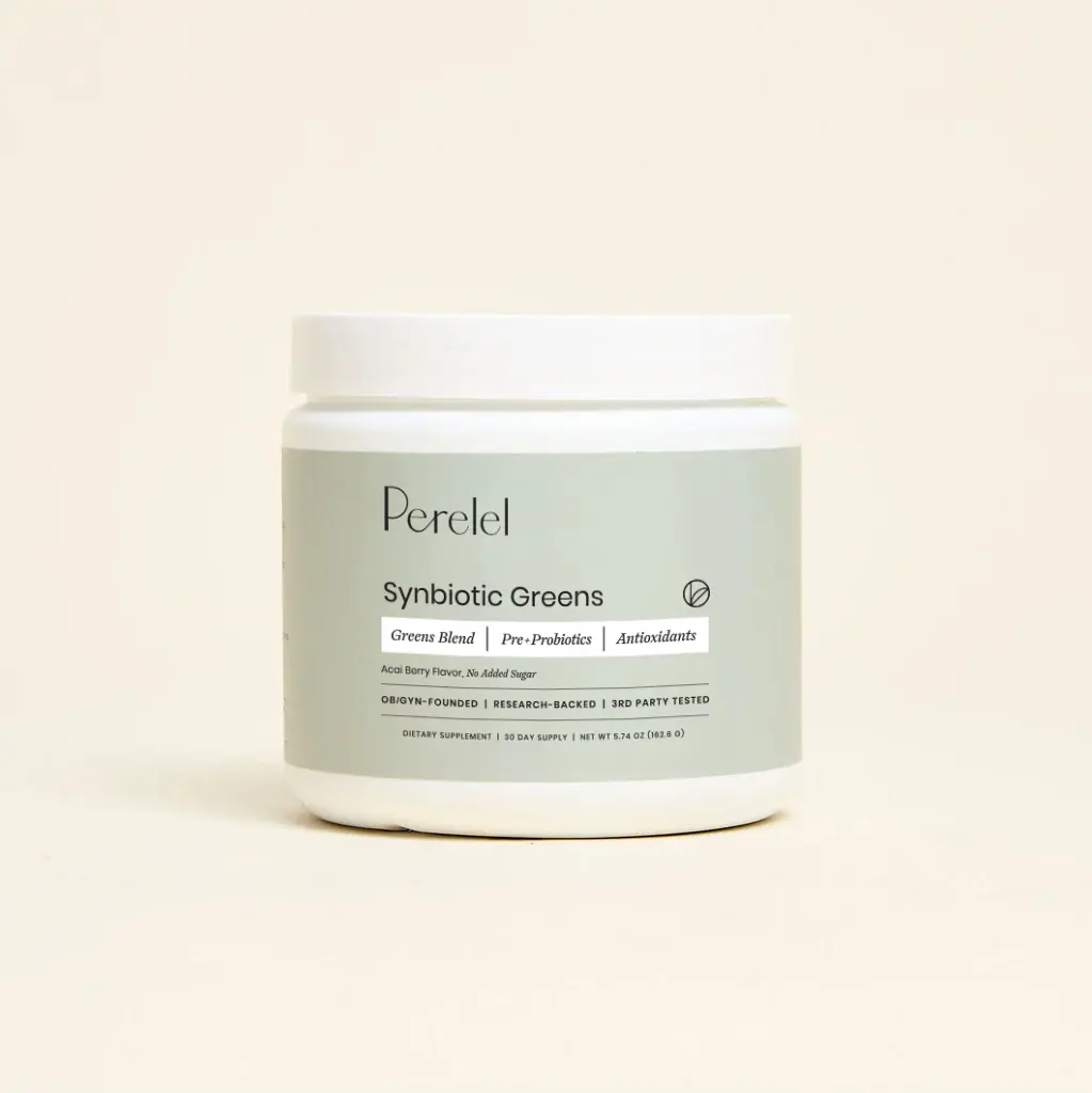 Perelel Synbiotic Greens Powder