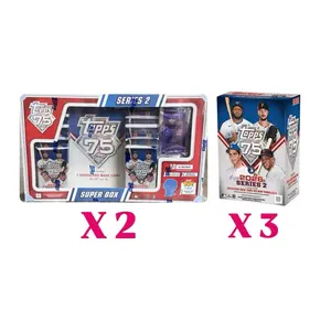 BREAK #41 PYT - (3) 2026 Topps 75 Series two blaster, (2) 2026 Topps 75 Series Two Super Box - Pick Your Team