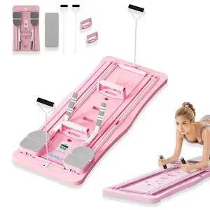 4-in-1 Fitness Board Full Body Training Multi Mode Free Selection Accurate Timing One-Step Fold Comfortable Rebound Eco-Friendly Material