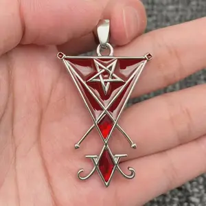 Sigil of Lucifer Stainless Steel Pendant