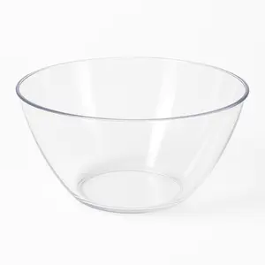 Clear 24oz Plastic Serving Bowl - Elegant and Durable