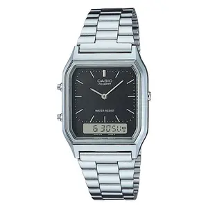 Casio AQ-230A-1D Digital Watch Quartz Vintage Classic Design with Quartz Movement and Essential Functionalities for Everyday Use
