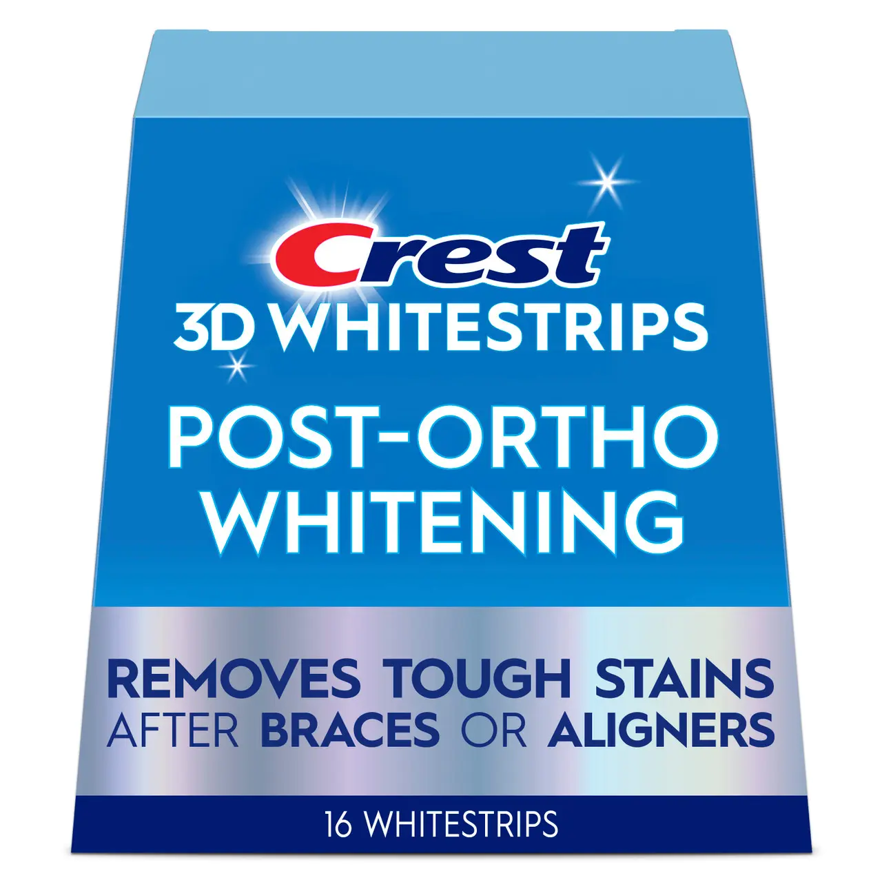 Crest 3DWhitestrips Post-Ortho Whitening