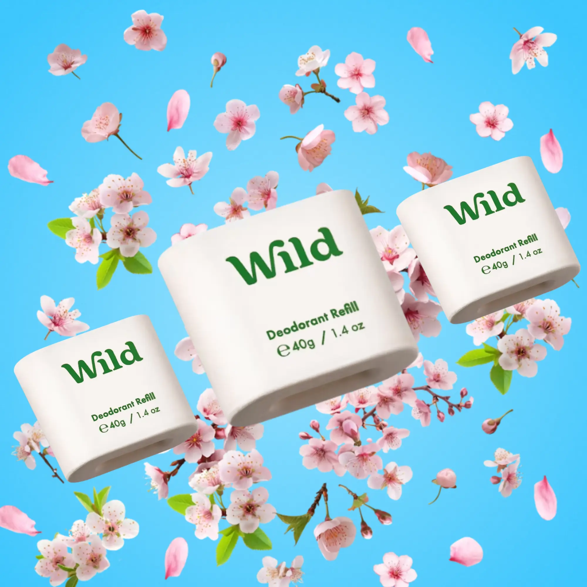 Wild Stick Deodorant Refill 3 Pack