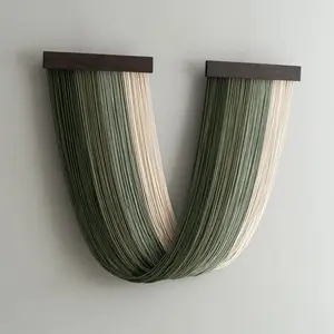 Macrame Wall Hanging Boho Style Fringe Decorative Tapestry, Handmade Large Background Bed Headboard Rug, Home Decoration