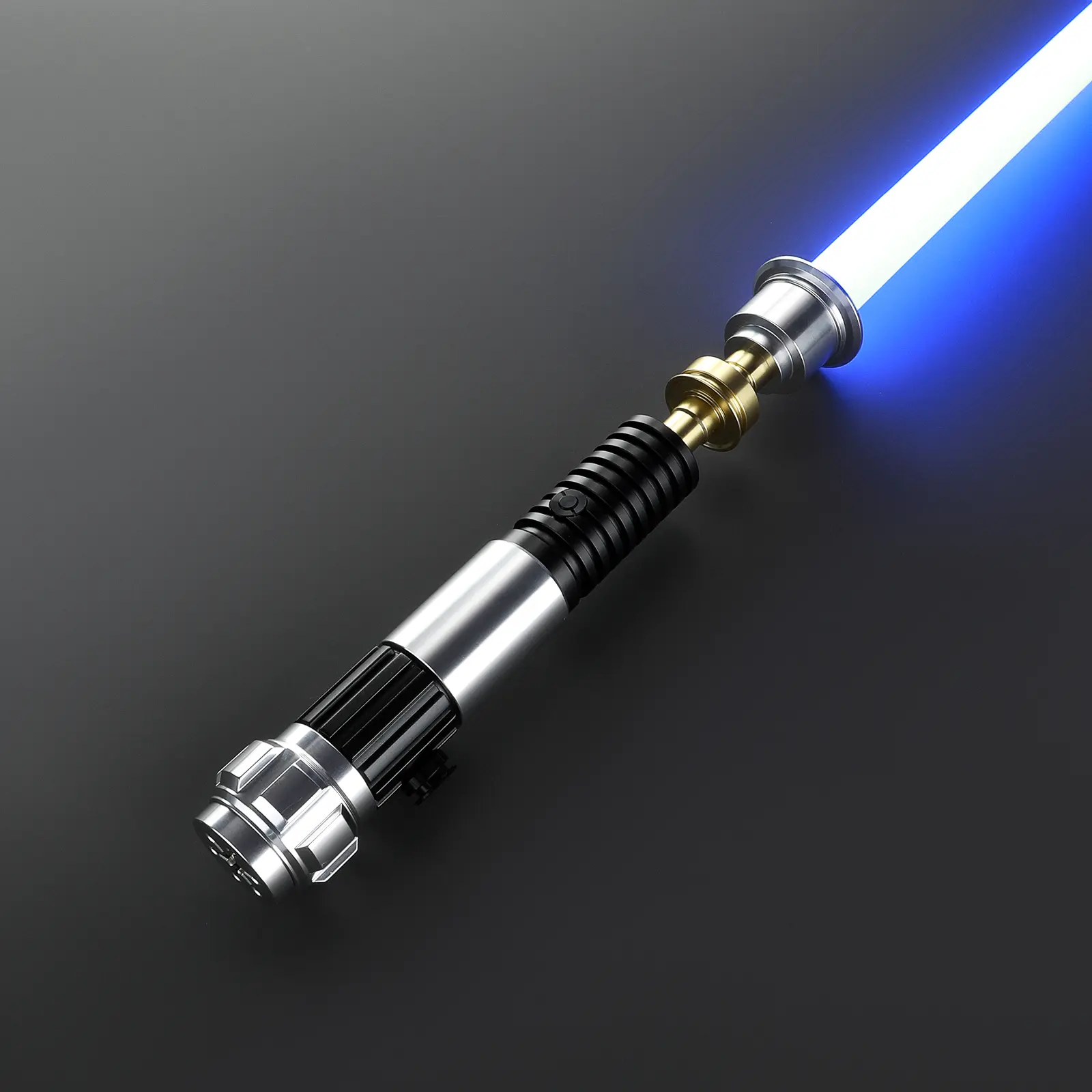 BJSABER Obi Wan XENO3.0 Neopixel Lightsaber - Metal Hilt, USB Rechargeable, Portable, Durable Steel, Flash on Clash, Custom Sound, Cosplay Prop, Dueling Toy, Portable Rechargeable Lightsaber