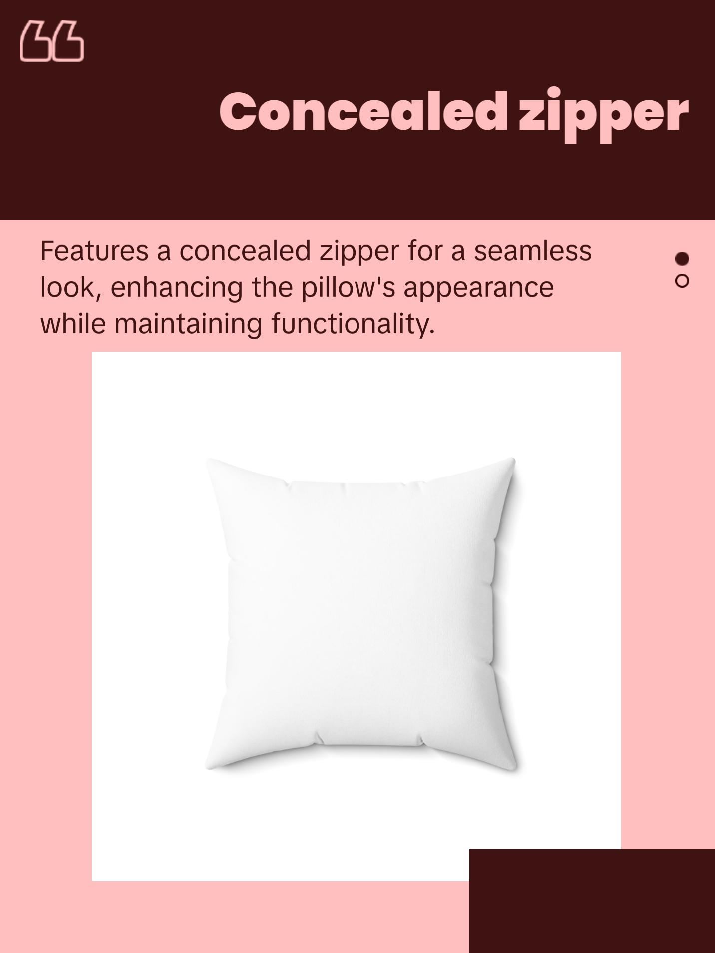 No Trump No | Spun Polyester Square Pillow