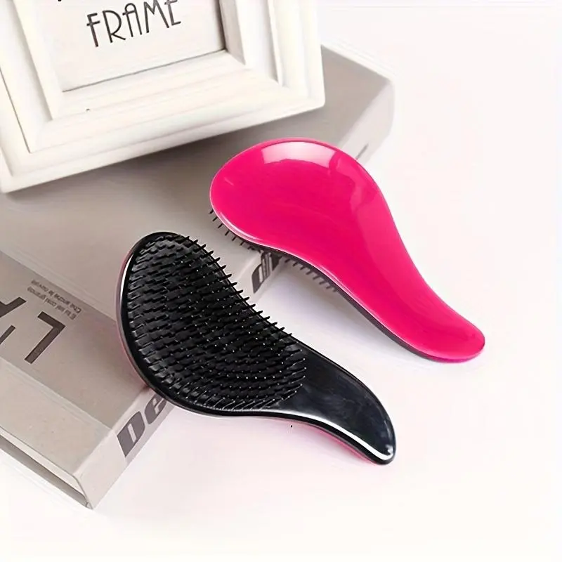 Detangling Brush, Detangling Hairbrush, Detangler Brush, Anti Tangle Brush for All Hair Types, Hair Tools, Comb for Wavy Curly Thick Long Hair, Perfect Christmas Gift for Seasonal Celebrations