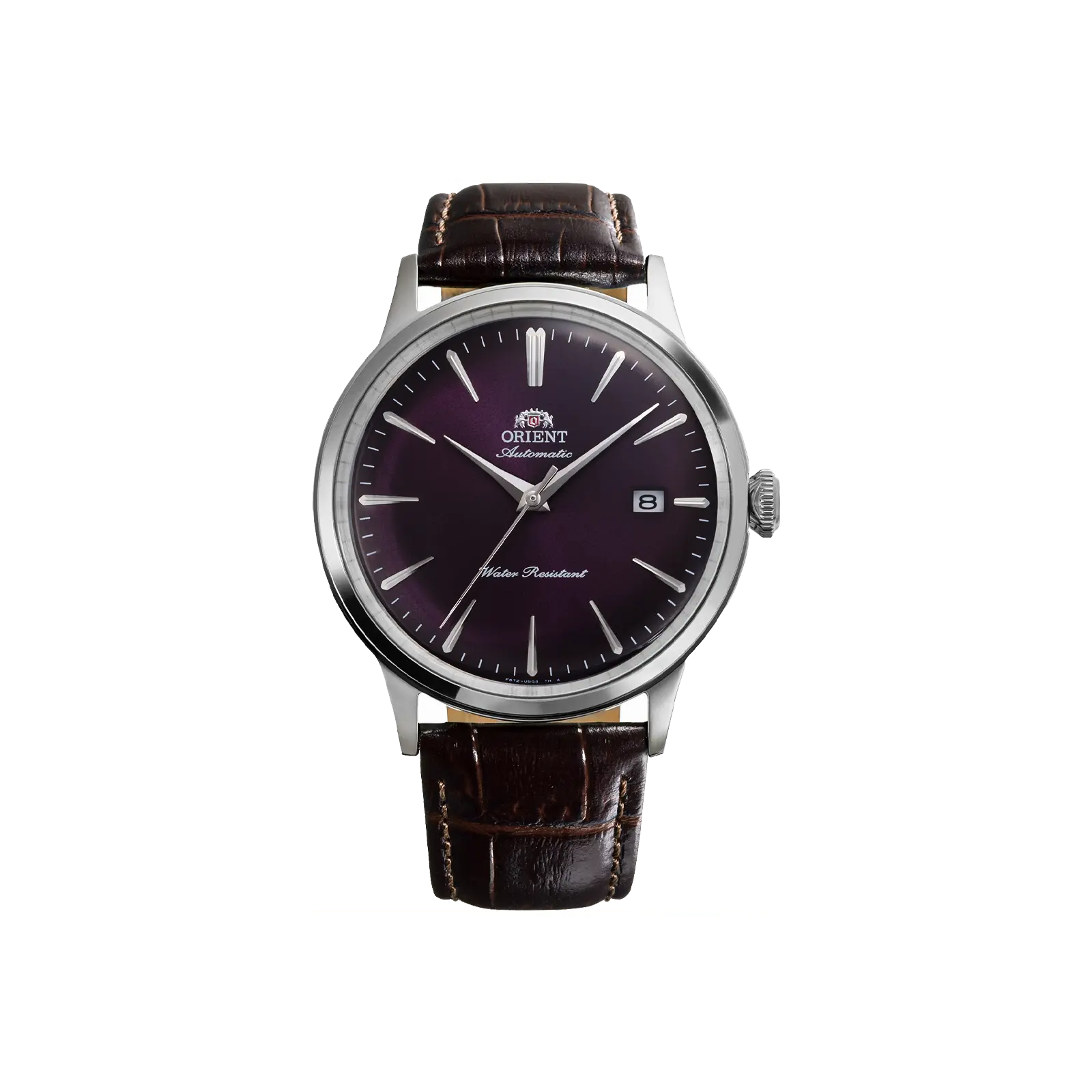 Orient Bambino Version 7 (40.5mm) | Automatic / Hand-Winding Movement | Purple Dial | Stainless Steel Dress Watch, RA-AC0032V30B