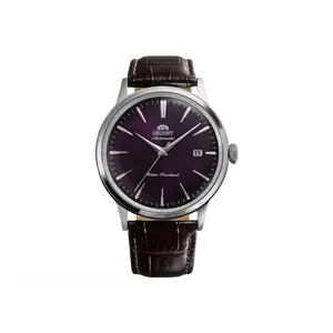 Orient Bambino Version 7 (40.5mm) | Automatic / Hand-Winding Movement | Purple Dial | Stainless Steel Dress Watch, RA-AC0032V30B
