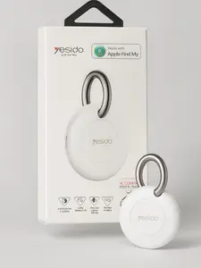 YESIDO Global Locator - MFI Certified, Single Click Call Device, No App Required, Lithium Metal Battery, Compatible with Apple Find My, Ideal for Car/Suitcase/Wallet/Pet/Bag/Keychain